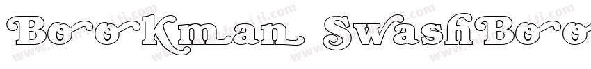 Bookman SwashBookman字体转换